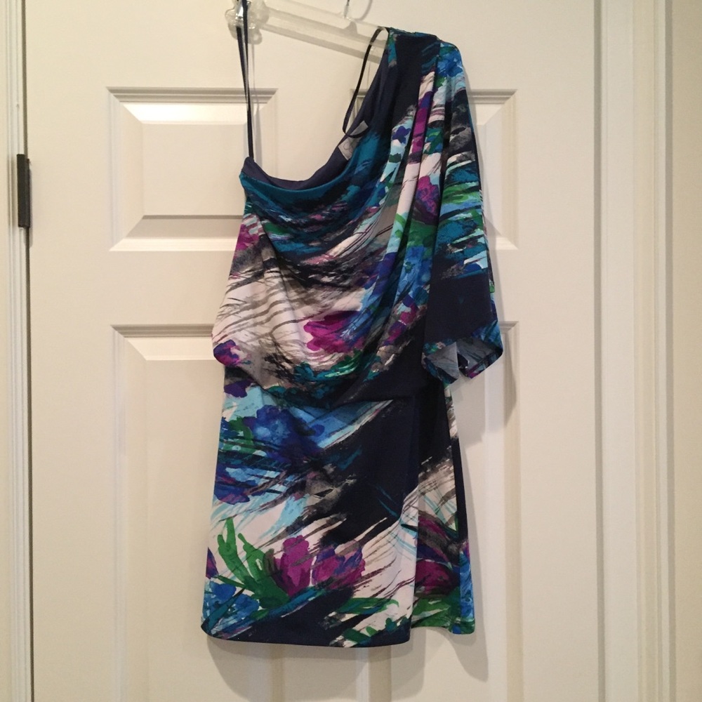 Jessica Simpson one shoulder mini dress